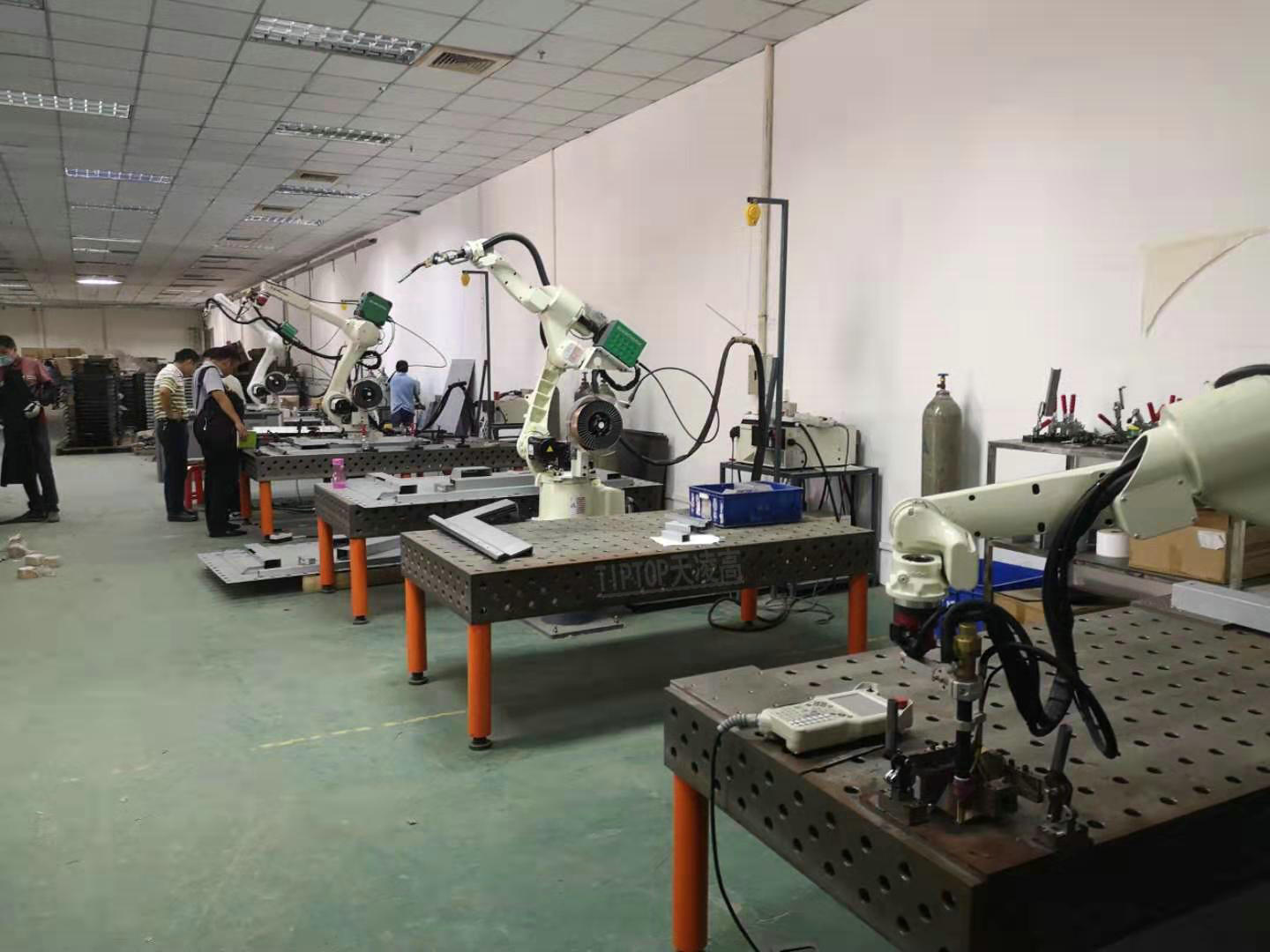 機(jī)器人柔性焊接工裝夾具